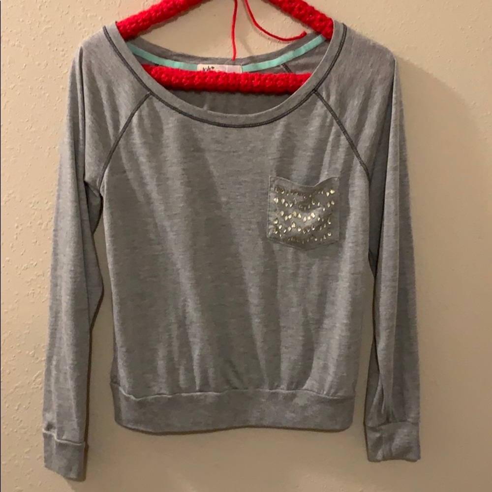 jolt long sleeve crop top